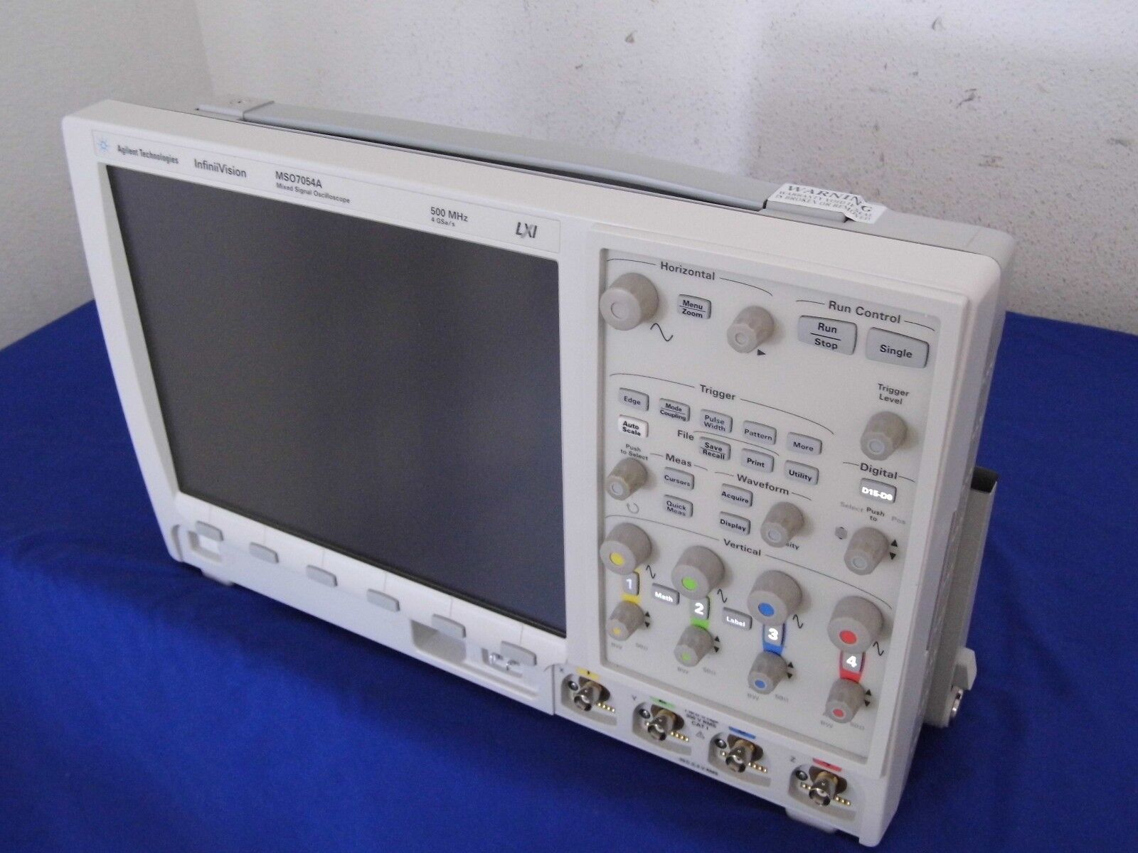 Agilent MSO7054A 500MHz 4GS/s 4Ch Oscilloscope with Digital POD Agilent MSO7054A 500MHz 4GS/s 4Ch Oscilloscope with Digital POD
